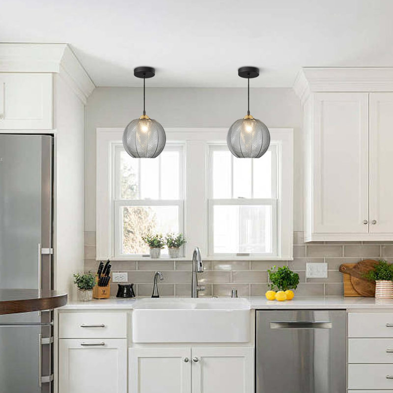 Latitude Run® Lighting Modern Glass Pendant Light Kitchen Island Large Pendant Lighting | Wayfair